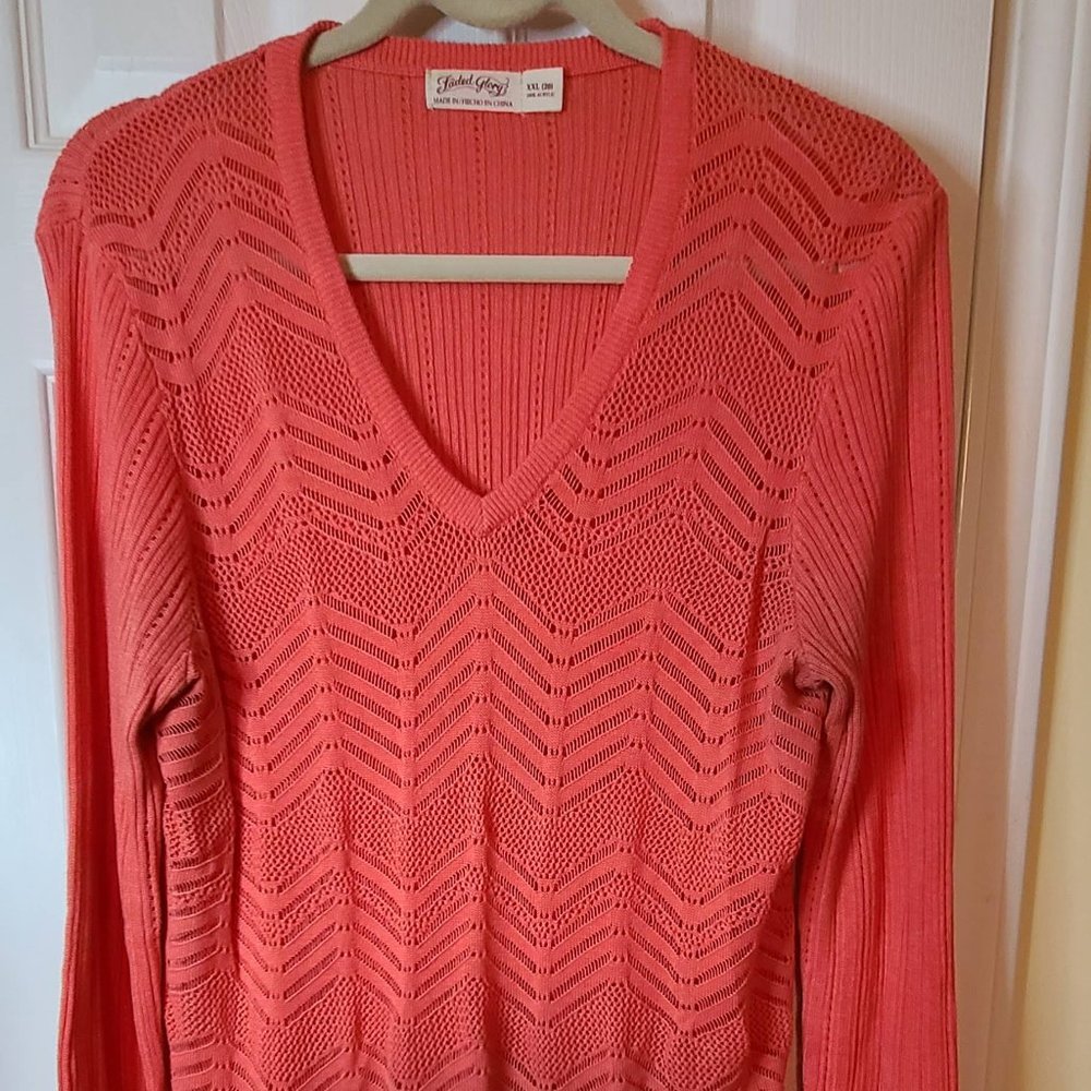 3/$20 Faded Glory Lightweight Sweater